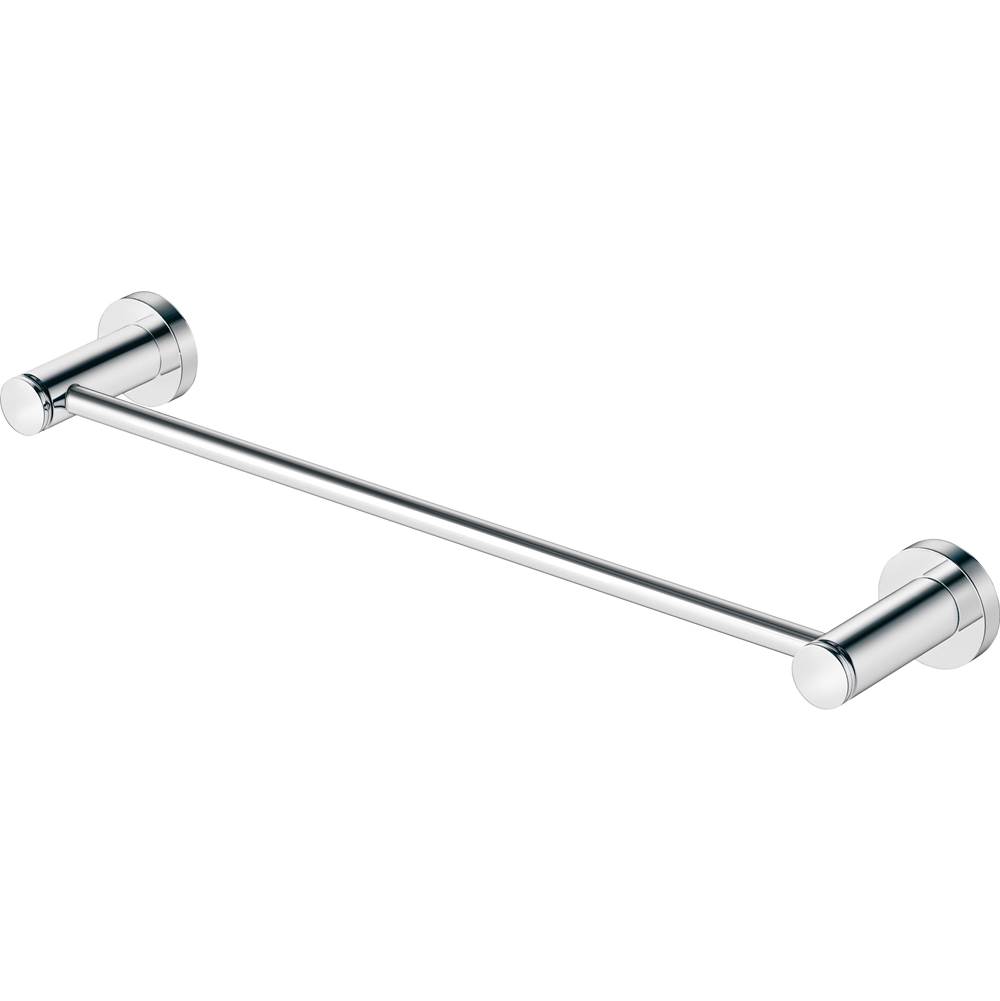 D-Code 25 3/8'' Single Towel Bar in Chrome-shop