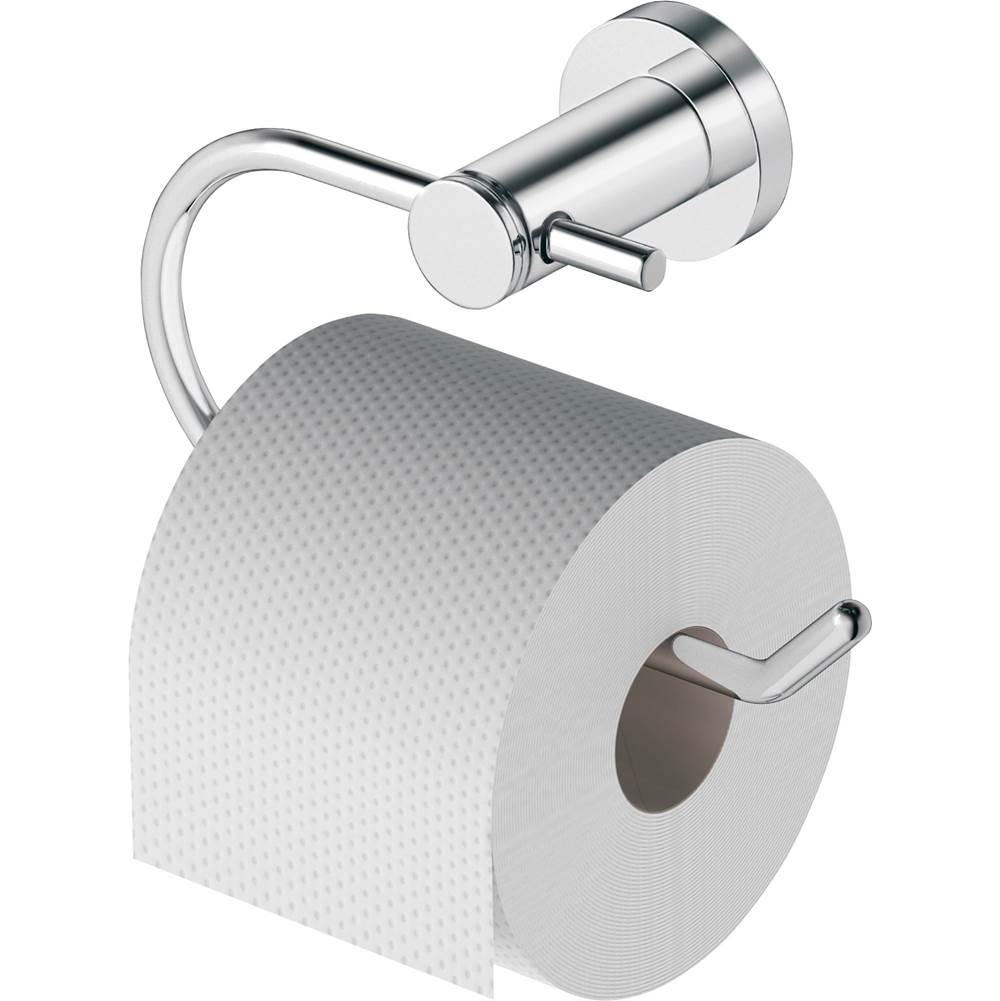 D-Code Single Roll Toilet Paper Holder in Chrome-related