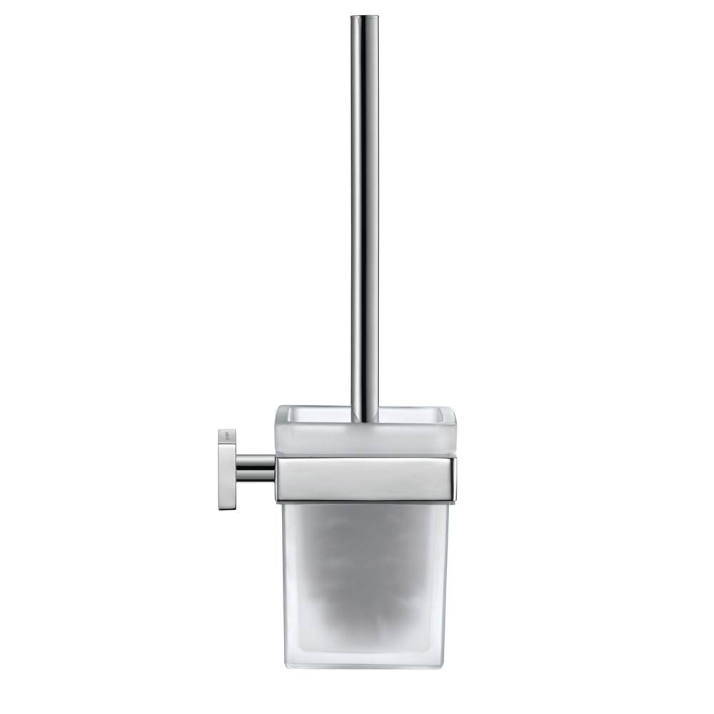 Karree Wall Mount Toilet Brush in Chrome-shop
