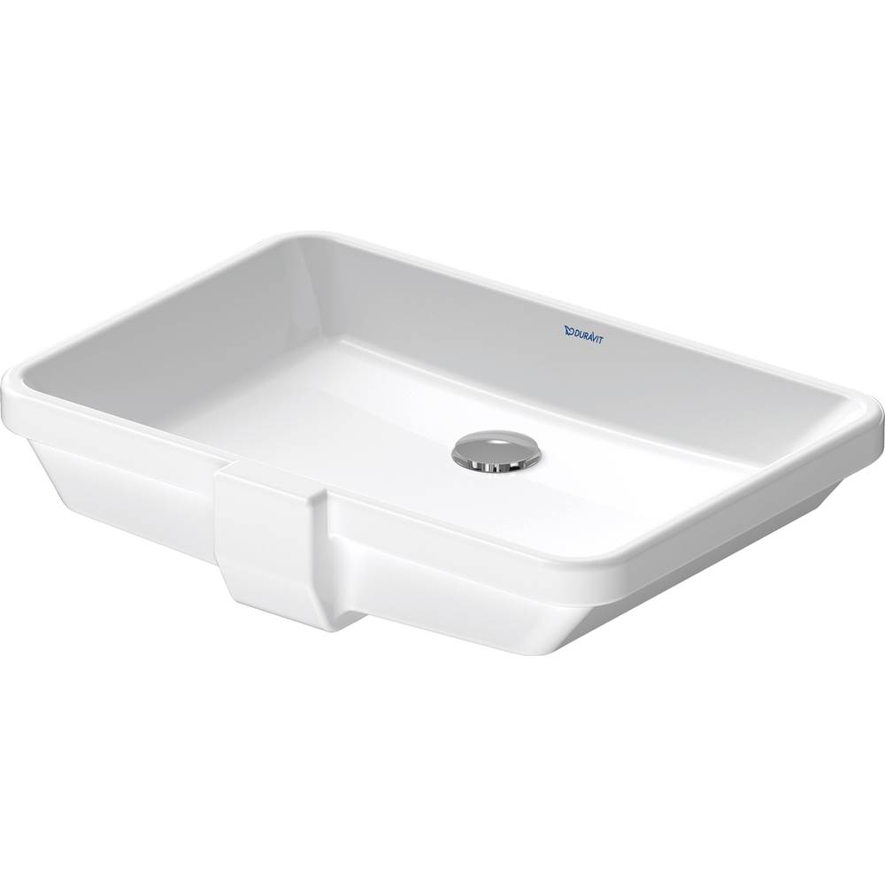 2nd floor 20 5/8'' Rectangular Undermount Sink in White with Overflow-shop