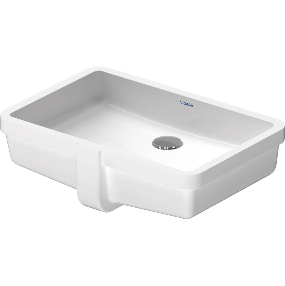 Vero 19 1/8'' Rectangular Undermount Sink in White with Overflow-shop