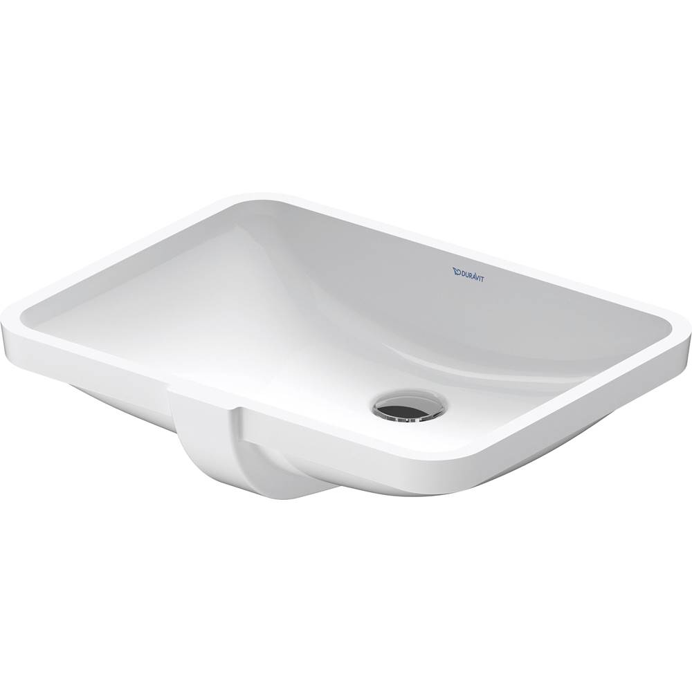 ME by Starck 20 7/8'' Rectangular Undermount Sink in White with Overflow-related