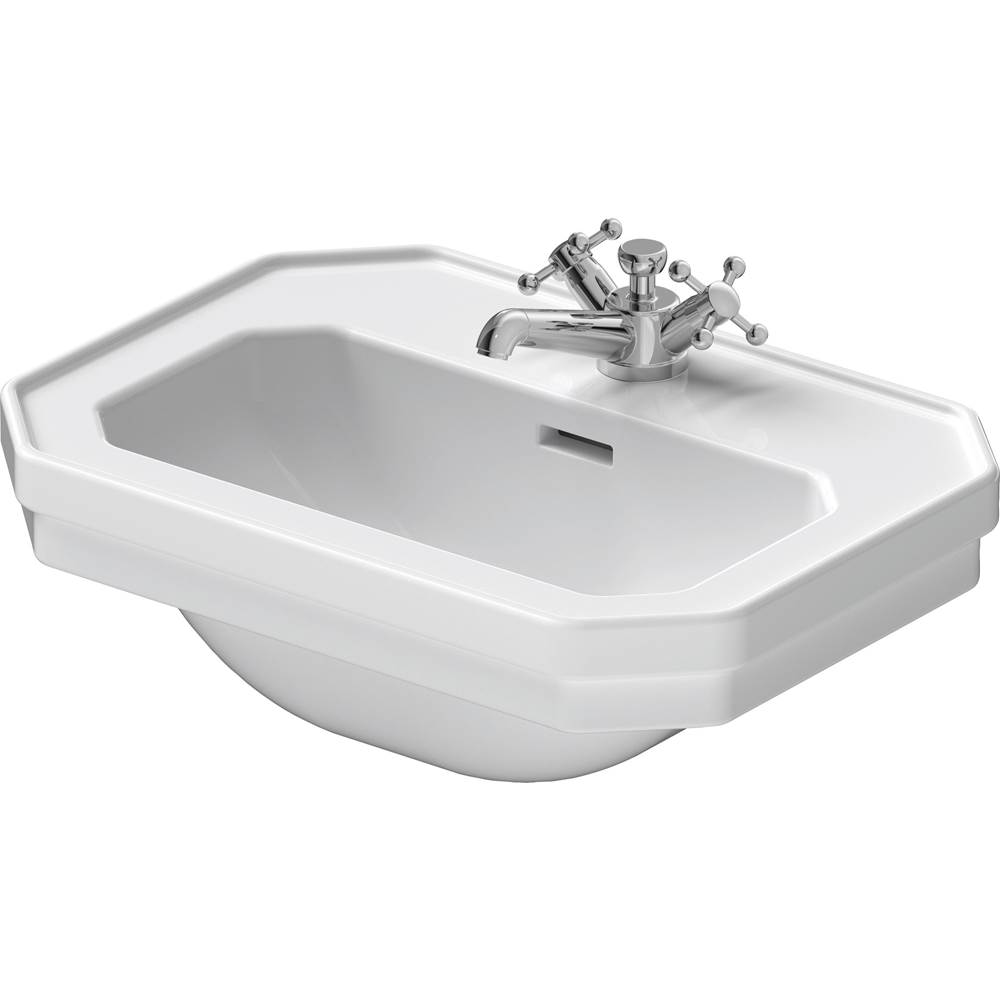 1930 series 19 5/8'' Octagonal Wall Mounted Sink in White with Single Faucet Hole-related