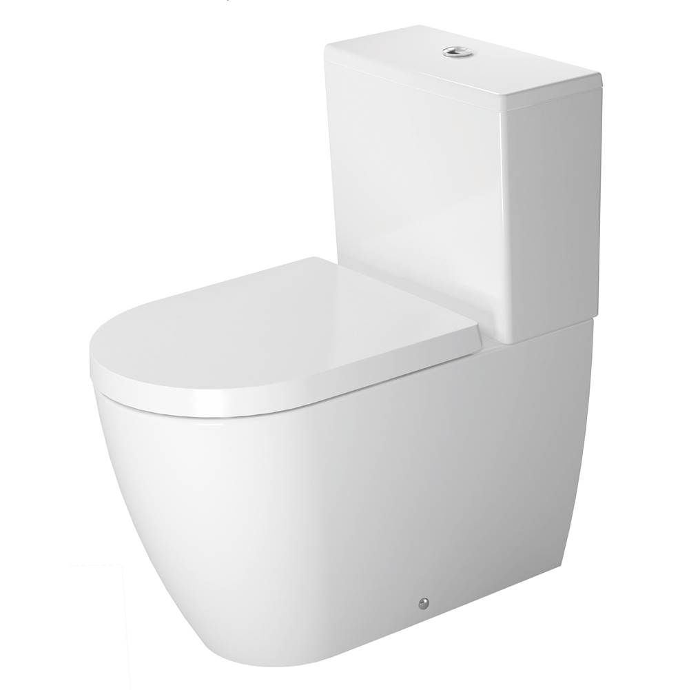 ME by Starck 1.6/0.8 GPF Dual Flush Round Close Coupled Toilet Bowl in White-related
