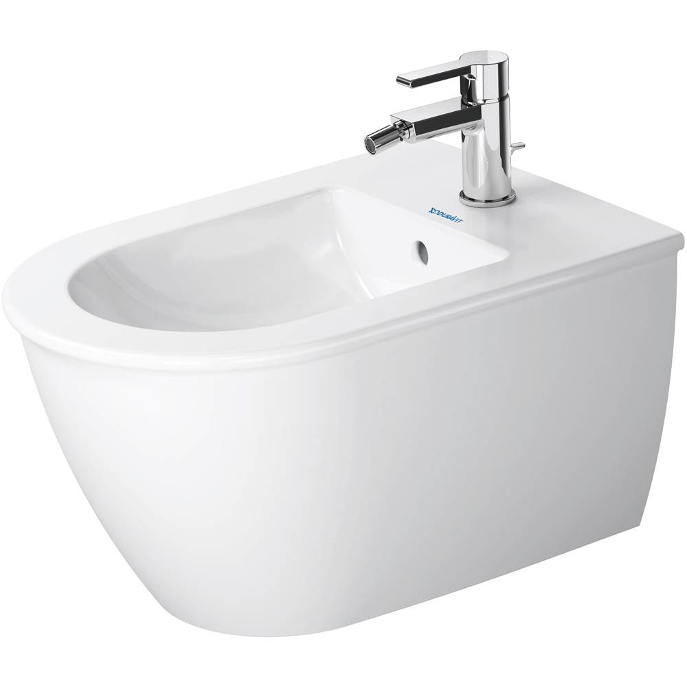 Darling New Single Hole Horizontal Spray Wall Mount Bidet in White-related