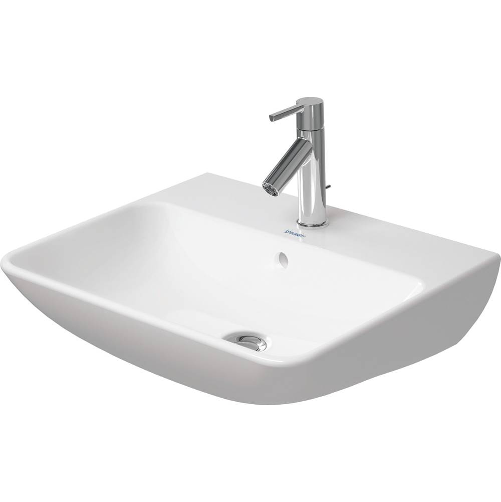 ME by Starck 21 5/8'' Rectangular Wall Mounted Sink in White with Single Faucet H-related
