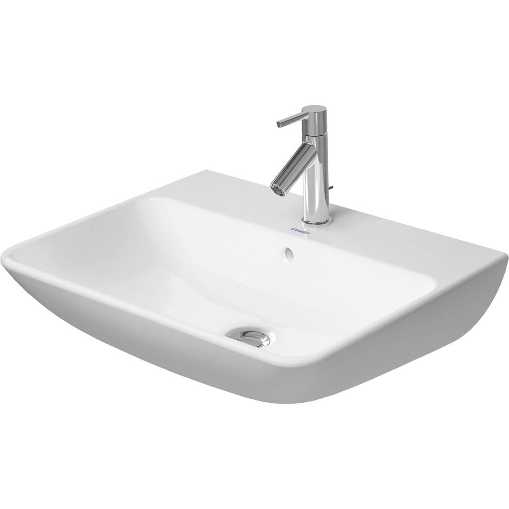 ME by Starck 23 5/8'' Rectangular Wall Mounted Sink in White with Single Faucet H-related