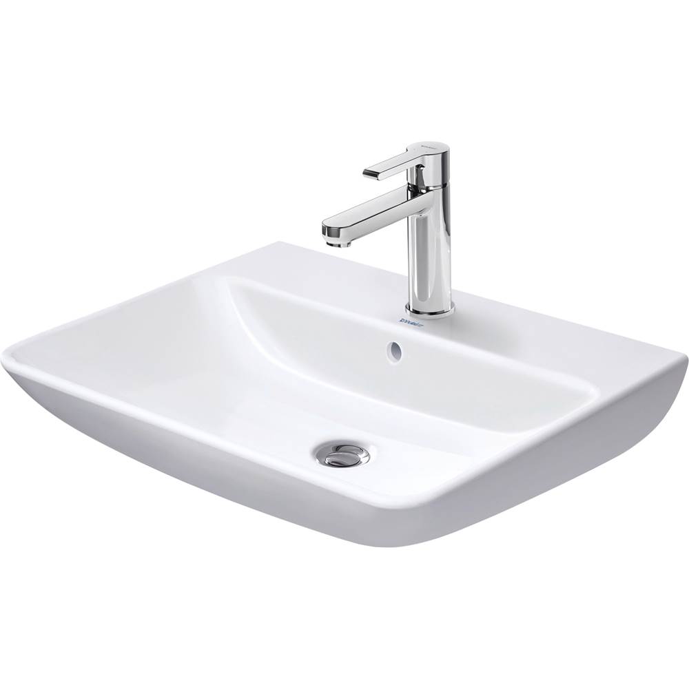 ME by Starck 25 5/8'' Rectangular Wall Mounted Sink in White with Single Faucet H-related