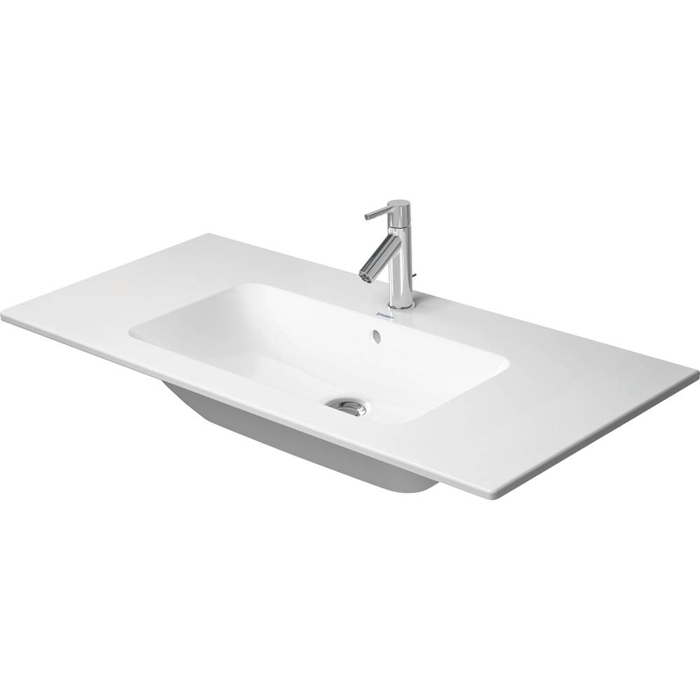 ME by Starck 40 1/2'' Rectangular Wall Mounted Sink in White with Single Faucet H-related