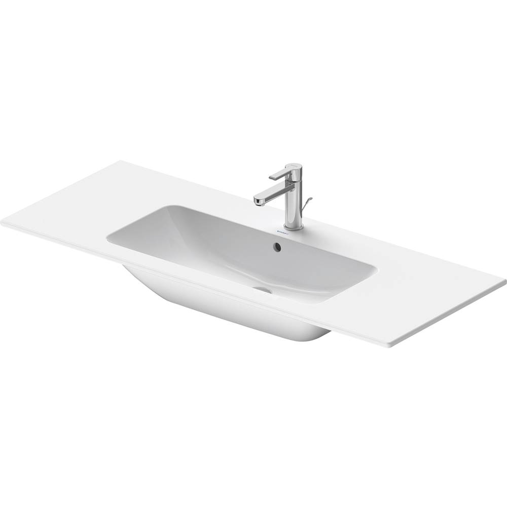 ME by Starck 48 3/8'' Rectangular Wall Mounted Sink in White with Overflow-related