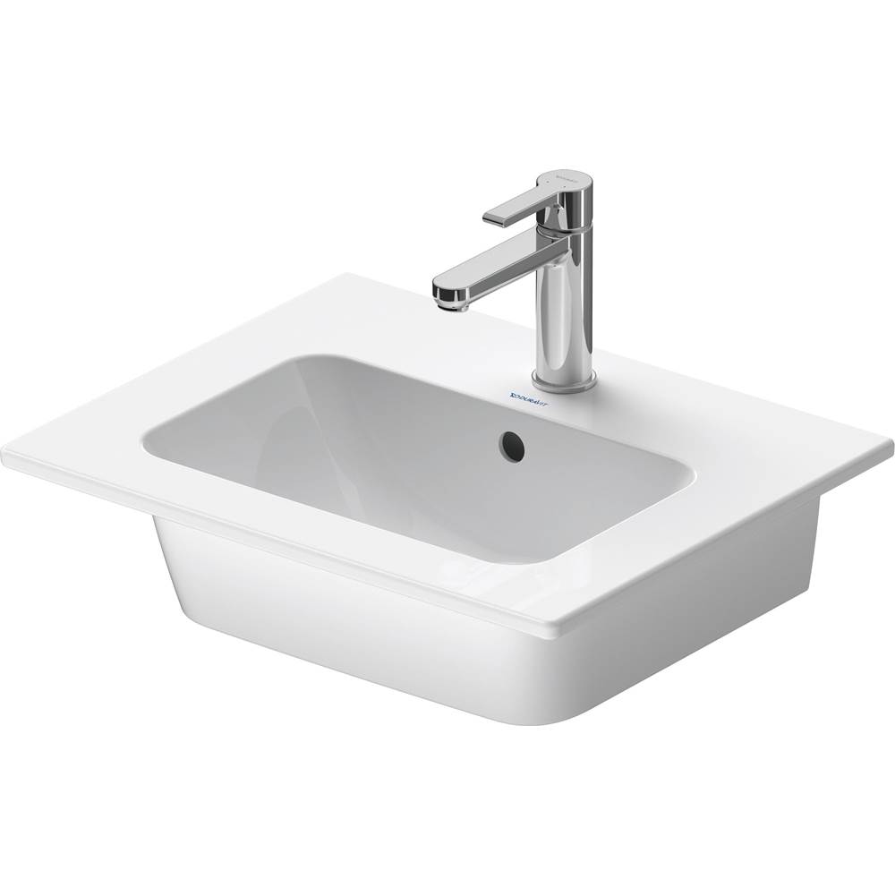 ME by Starck 20 7/8'' Rectangular Wall Mounted Sink in White with Overflow-related