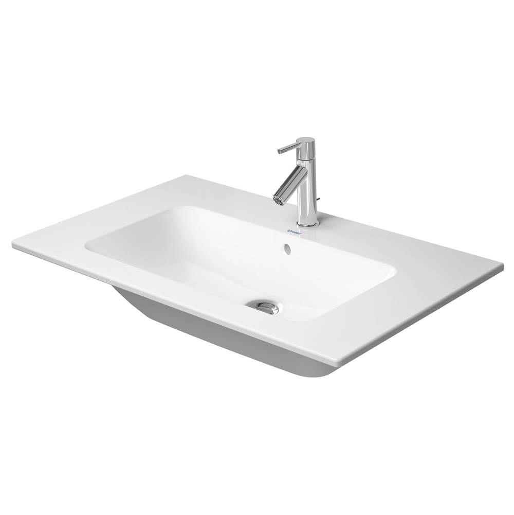 ME by Starck 32 5/8'' Rectangular Wall Mounted Sink in Satin Matte White with Sin-related