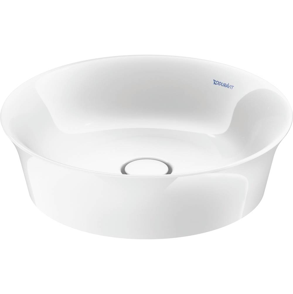 White Tulip 16 7/8'' Round Vessel Sink in White-shop