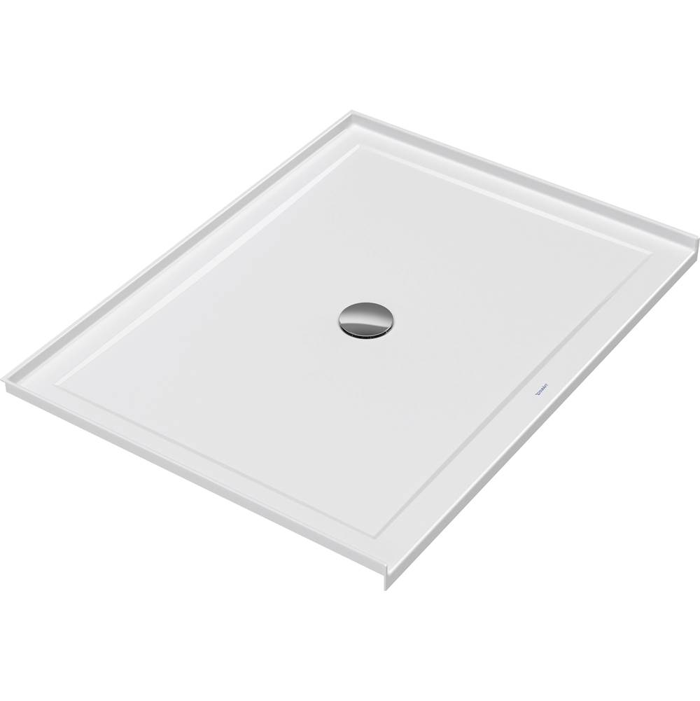 Architec 48'' x 36'' Rectangular Acrylic Single Threshold Shower Base in White wi-shop