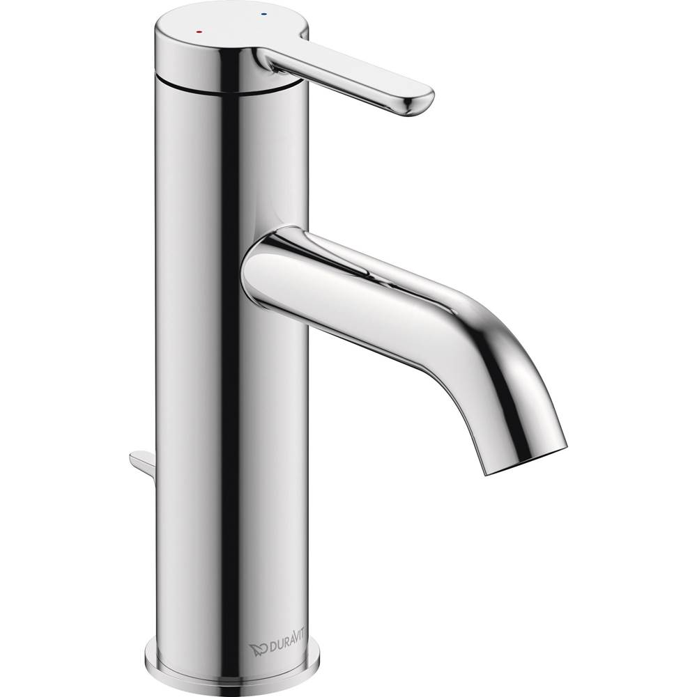 C.1 6 7/8'' Single Hole Bathroom Sink Faucet in Chrome, Drain Included-shop