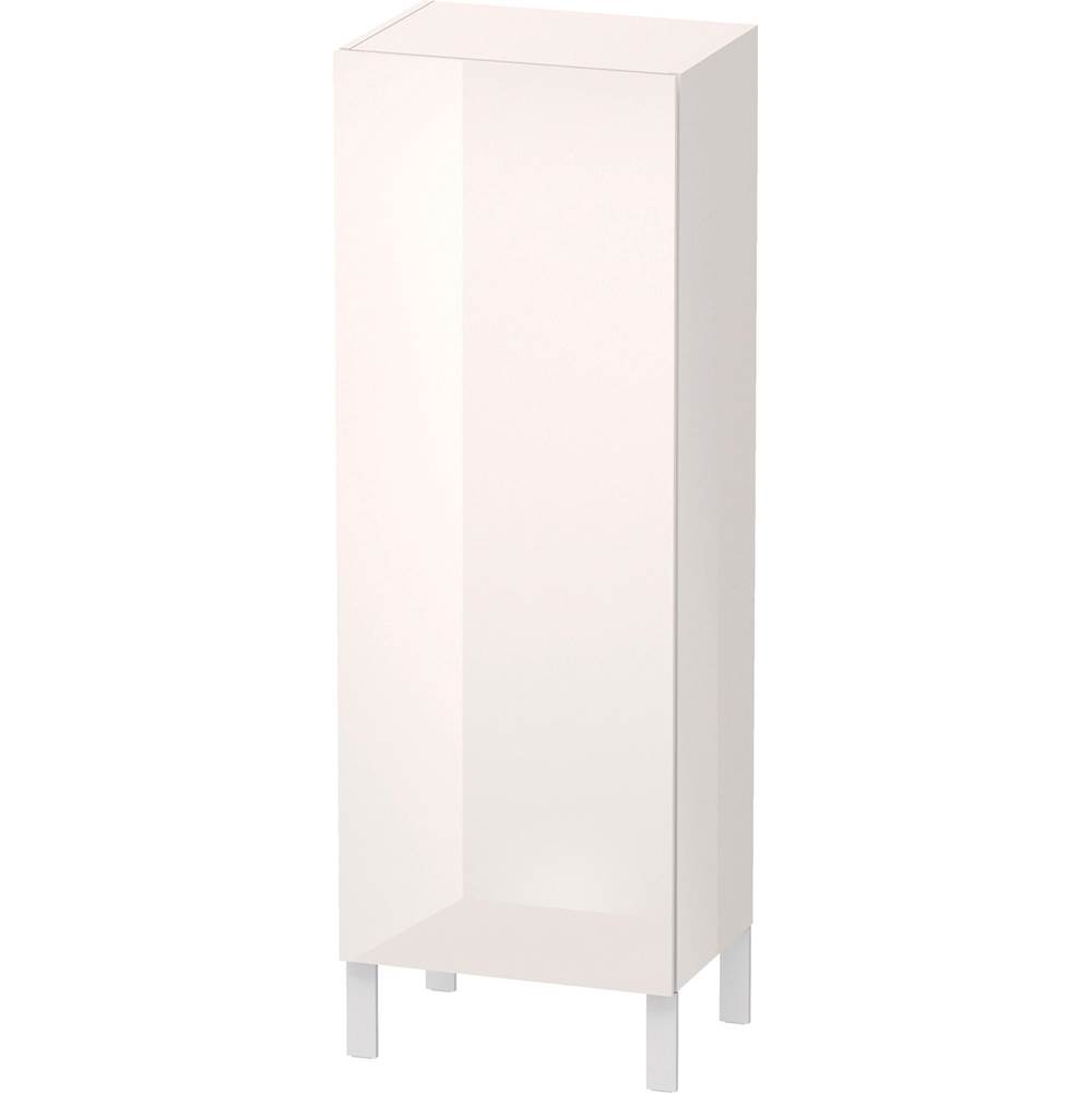 L-Cube 19 5/8'' x 52'' Wall Mount Linen Cabinet in High Gloss White-related