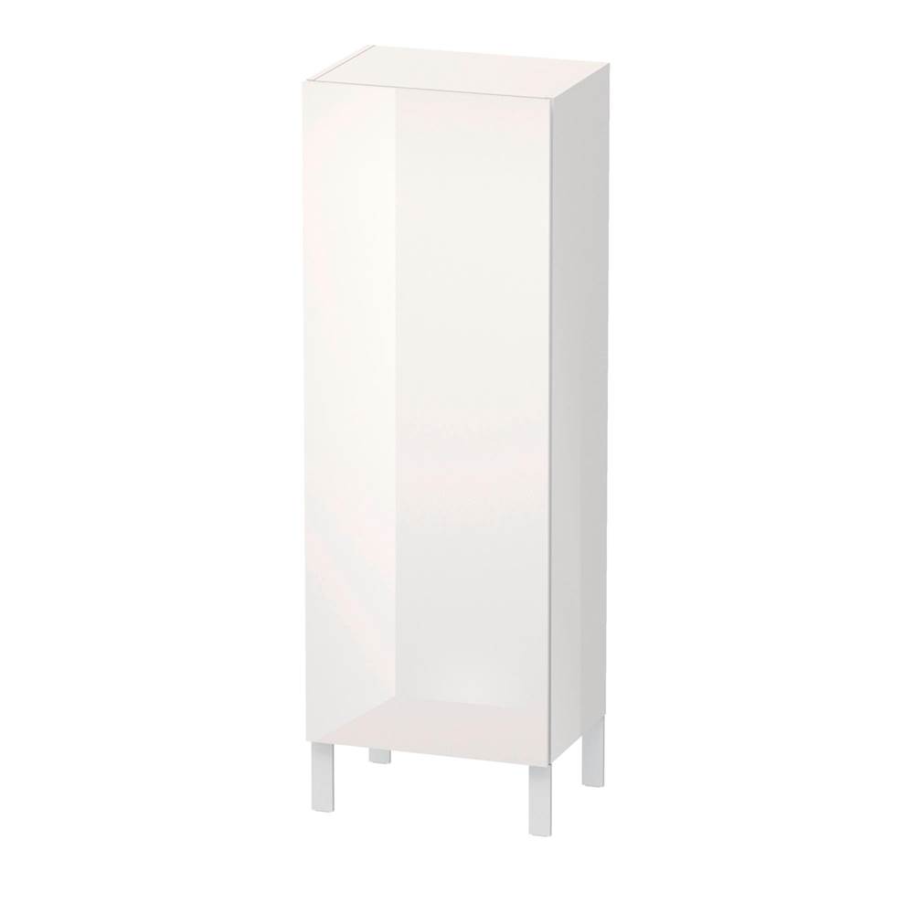 L-Cube 19 5/8'' x 52'' Wall Mount Linen Cabinet in High Gloss White-related