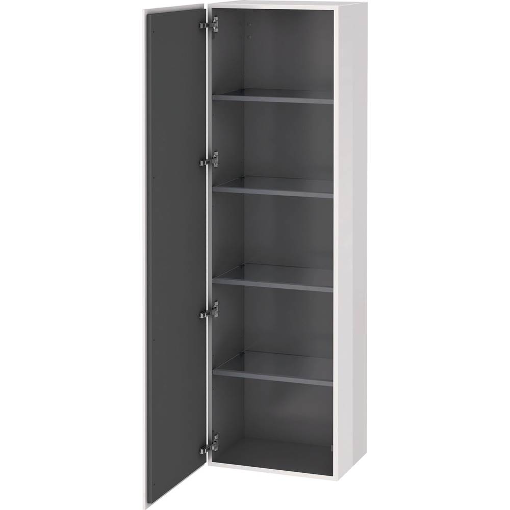 L-Cube 19 5/8'' x 69 1/4'' Wall Mount Linen Cabinet in High Gloss White-related