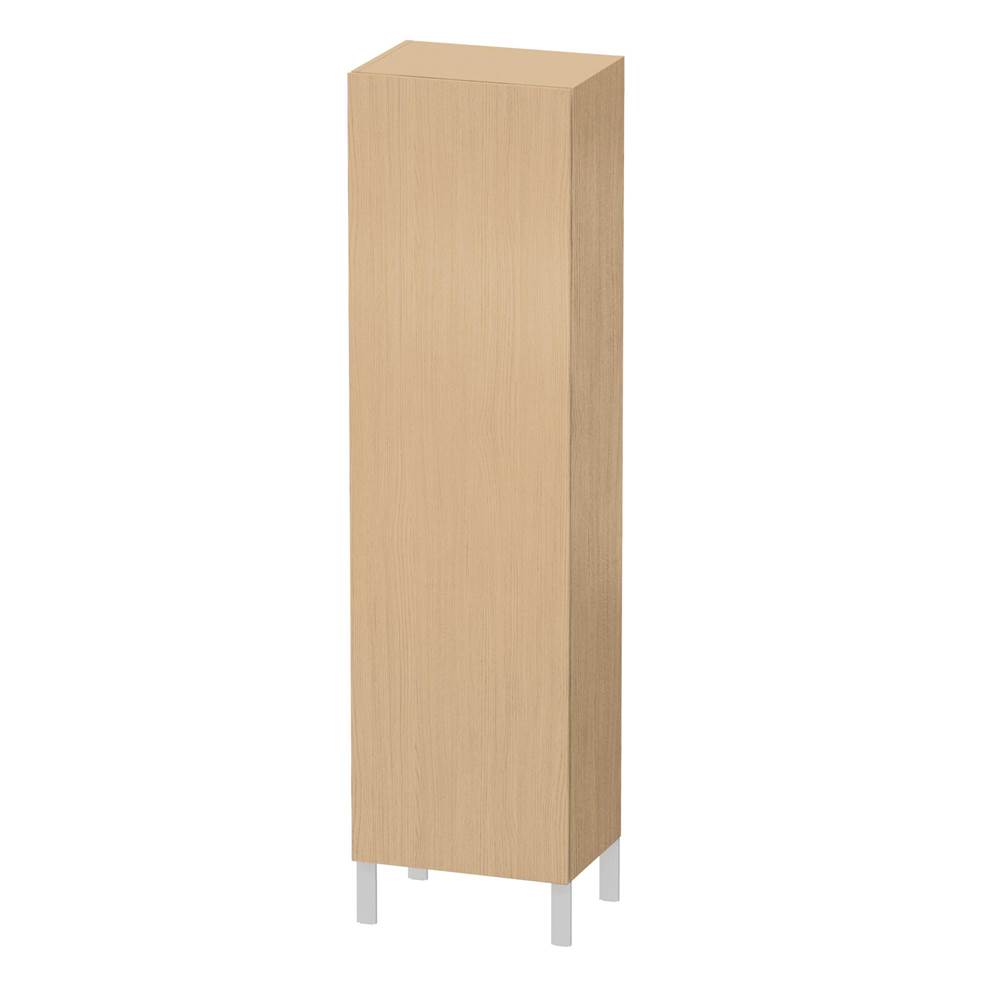 L-Cube 19 5/8'' x 69 1/4'' Wall Mount Linen Cabinet in Natural Oak-shop