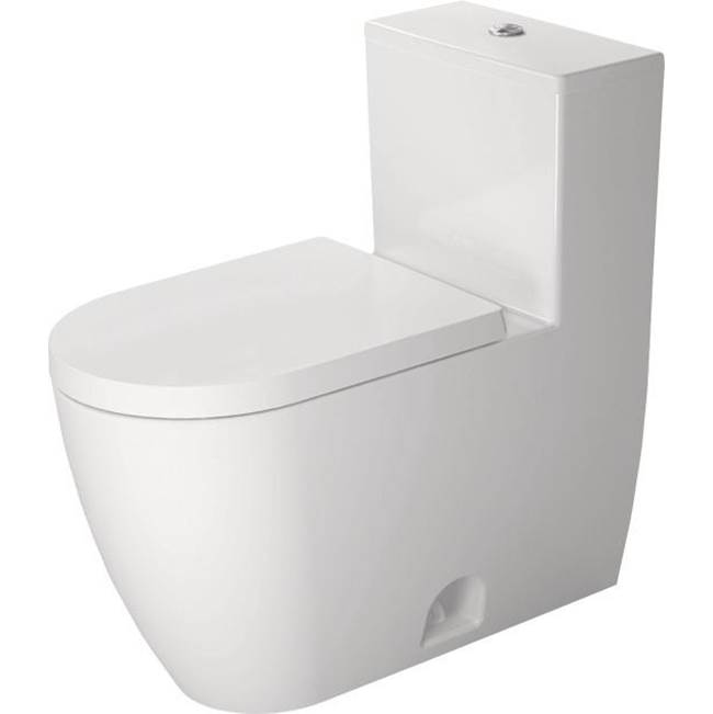 ME by Starck 1.28 GPF Single Flush Rimless Elongated One Piece Toilet in White, T-related