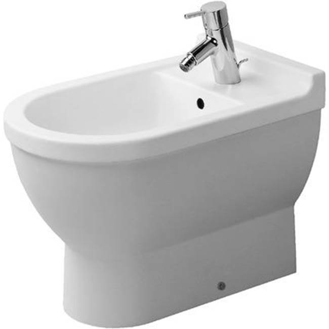 Starck 3 Single Hole Horizontal Spray Floorstanding Bidet in White-related