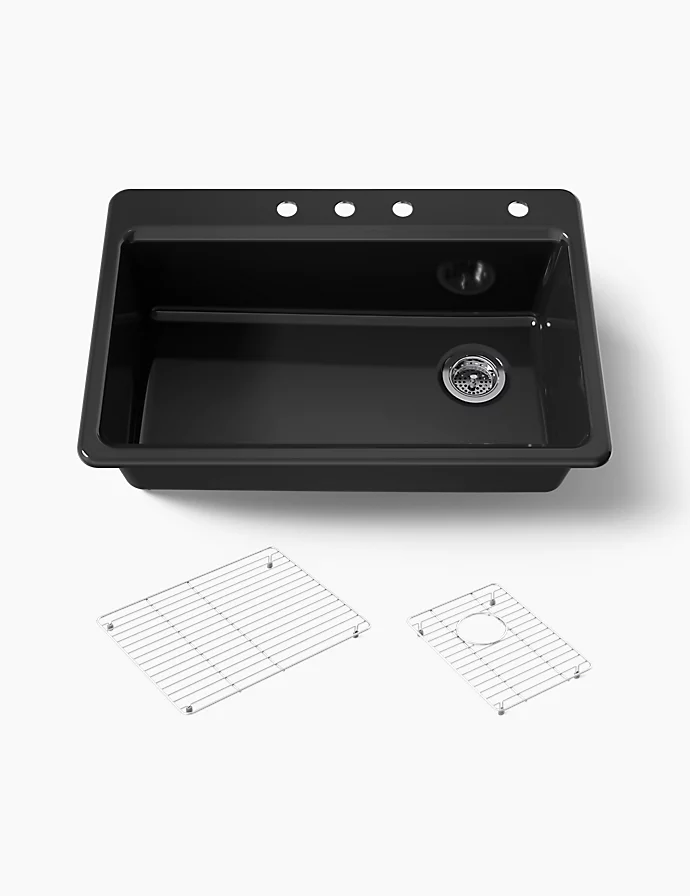 Riverby® 33 in. Top-Mount Single-Bowl Kitchen Sink-related