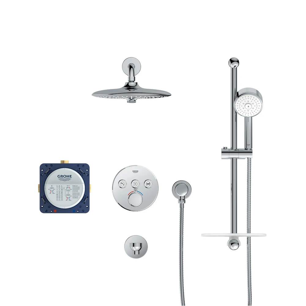 Euphoria SmartControl Thermostatic Triple Function Shower Kit-shop