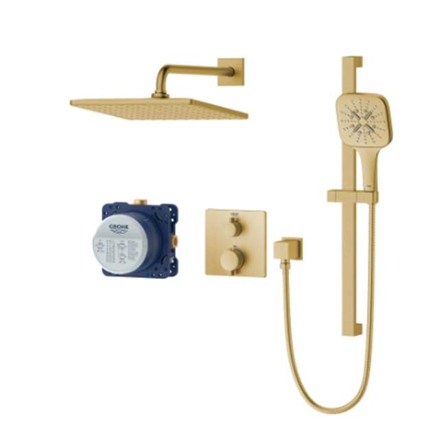 Rainshower™ Grohtherm® 2-Handle Thermostatic Single Function Shower Kit-related