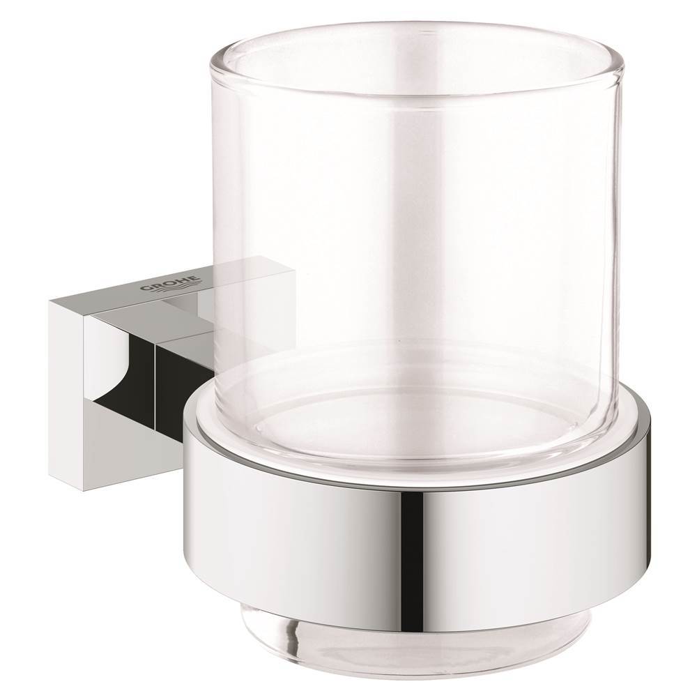 Essentials Cube Glass Cup with Holder-related