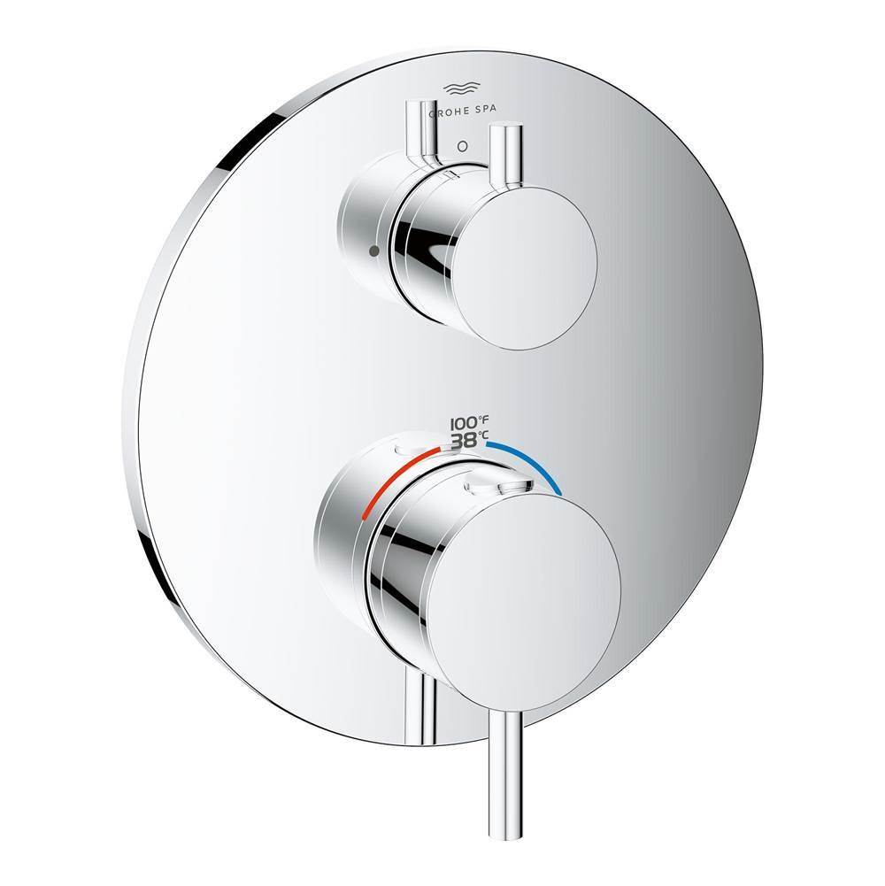 Dual Function 2-Handle Thermostatic Valve Trim-related
