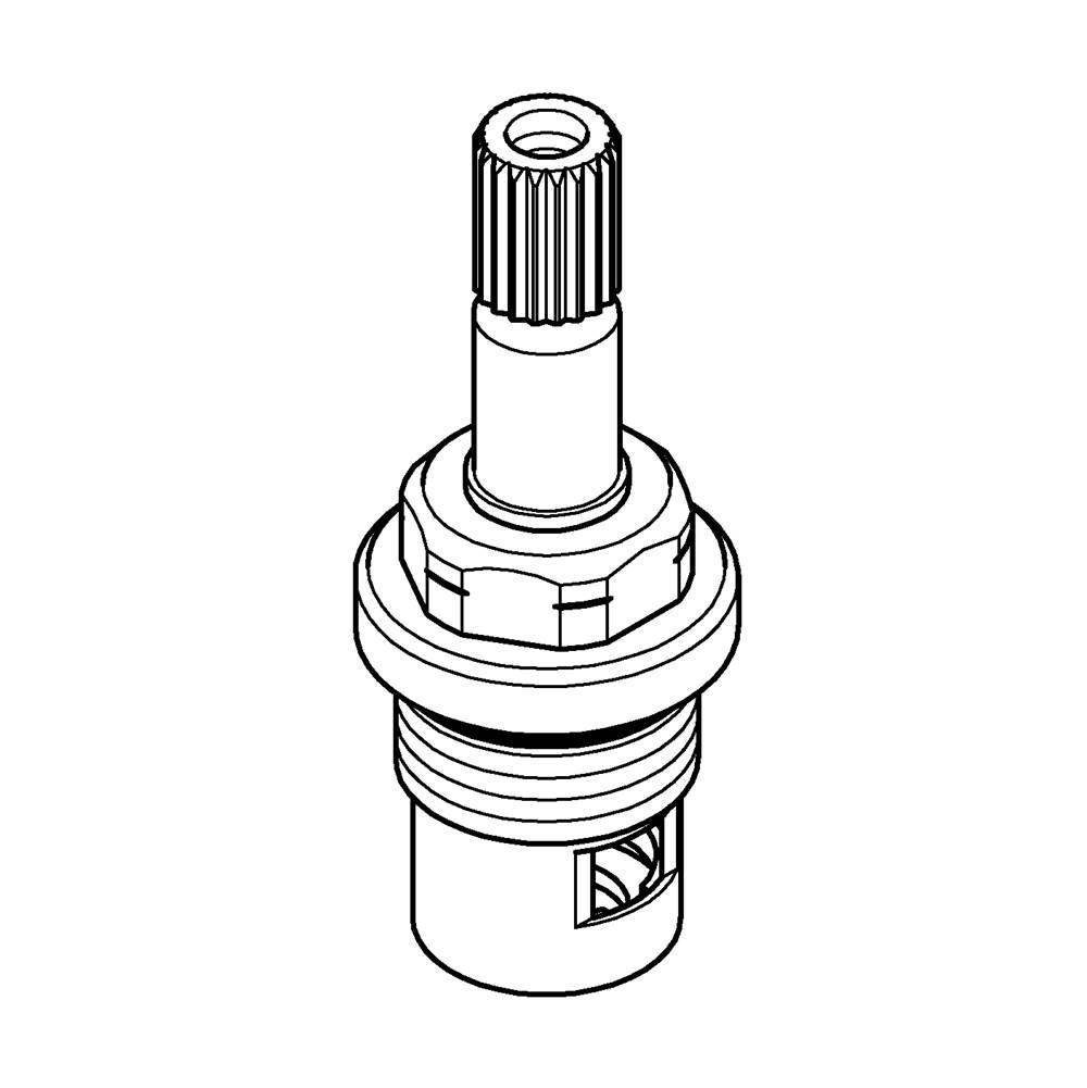 headpart 3/8'', 90degree, ceramic, left-shop