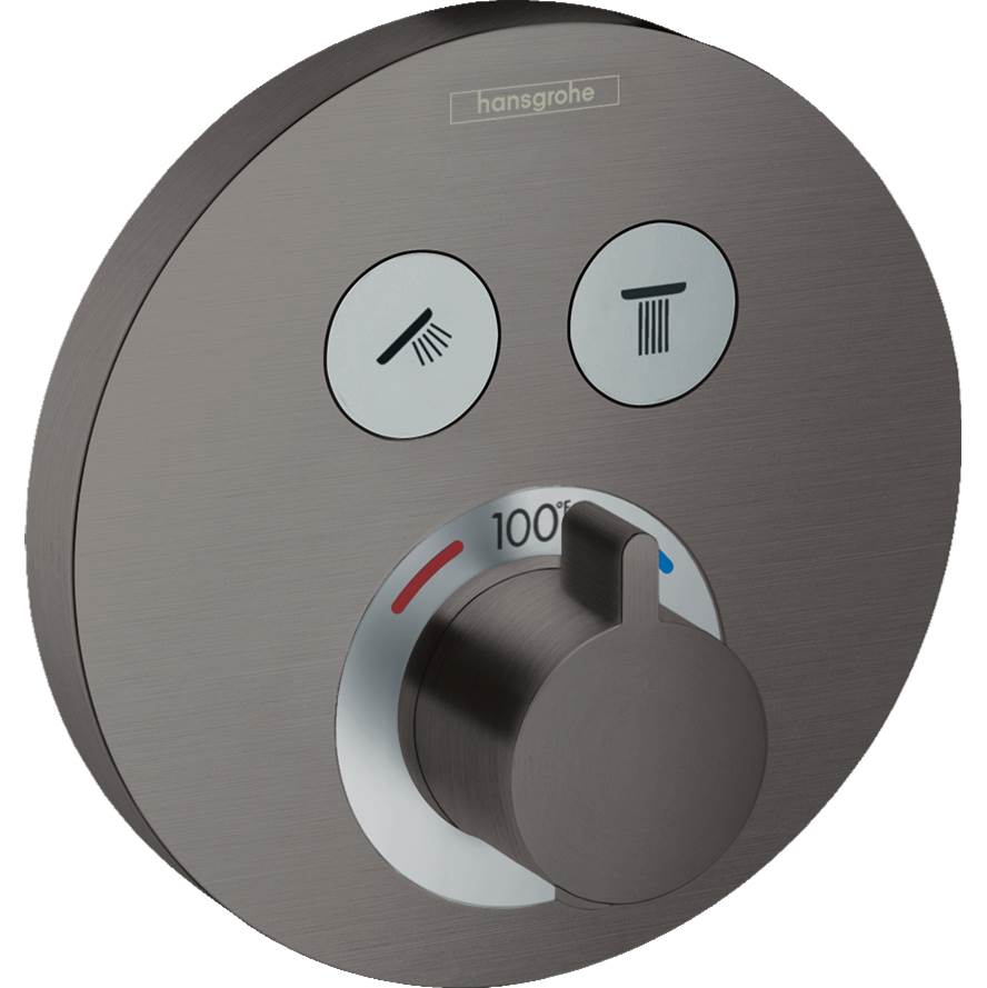 Hg Showerselect E Thermostatic Trim 2 Function, Round-shop