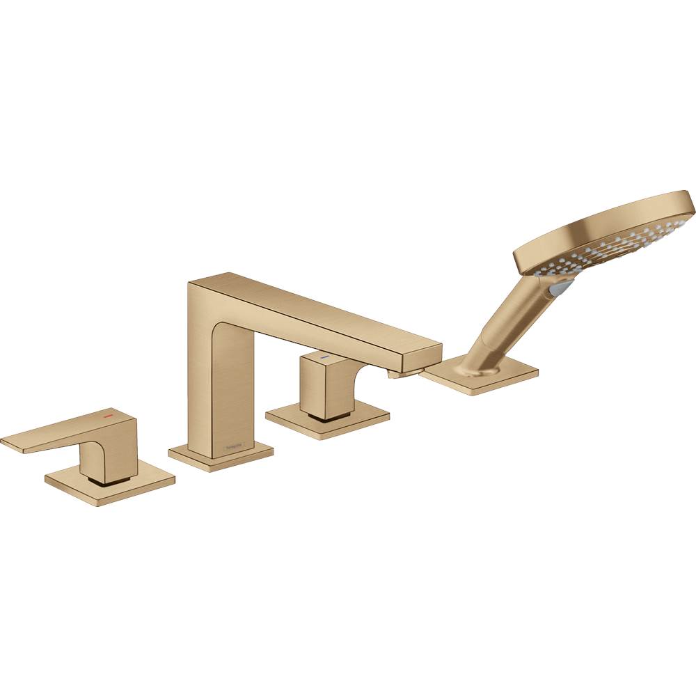 4-Hole Roman Tub Set Trim With Lever Handles-shop