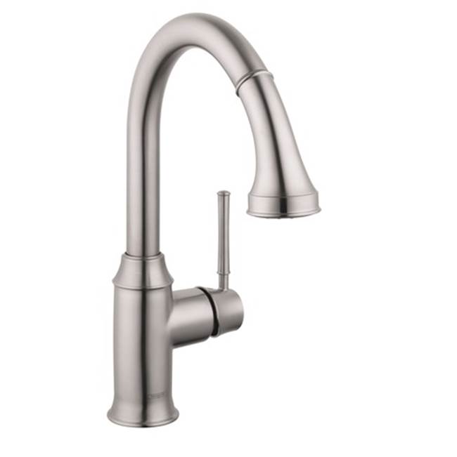 Hg Talis C Prep Kitchen Faucet W/Pull Down 2 Spray-shop