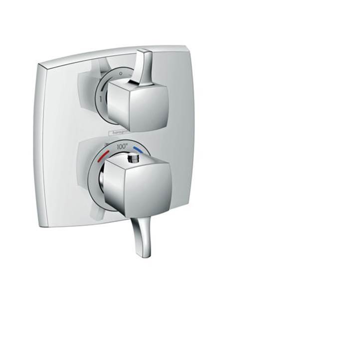 Classic Square Thermostatic Trim With Volume Control And Div-shop