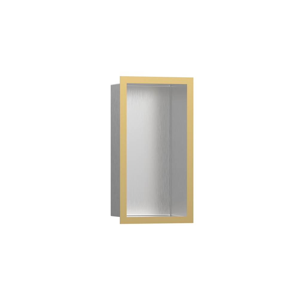 Wall Niche Brushed Stainless Steel With Design Frame 12''X 6''-related