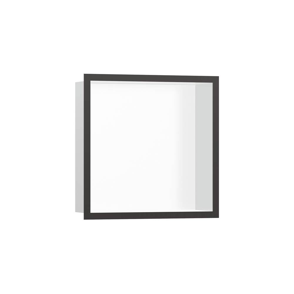 Wall Niche Matte White With Design Frame 12''X 12''X 4''-related