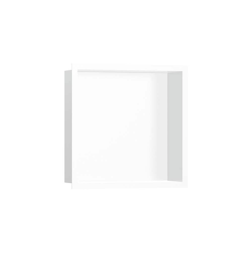 Wall Niche Matte White With Design Frame 12''X 12''X 4''-related
