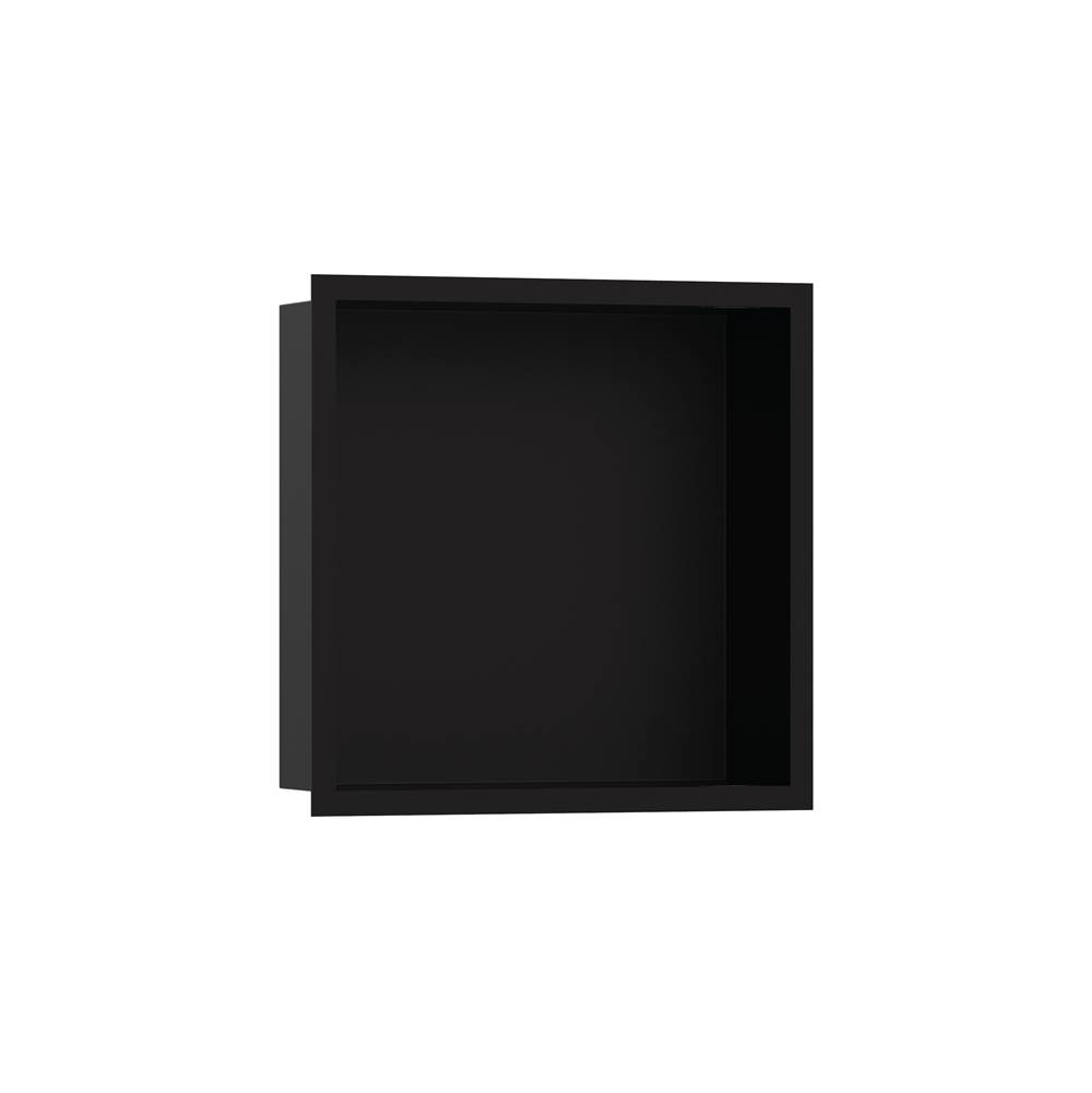 Wall Niche Matte Black With Design Frame 12''X 12''X 4''-related