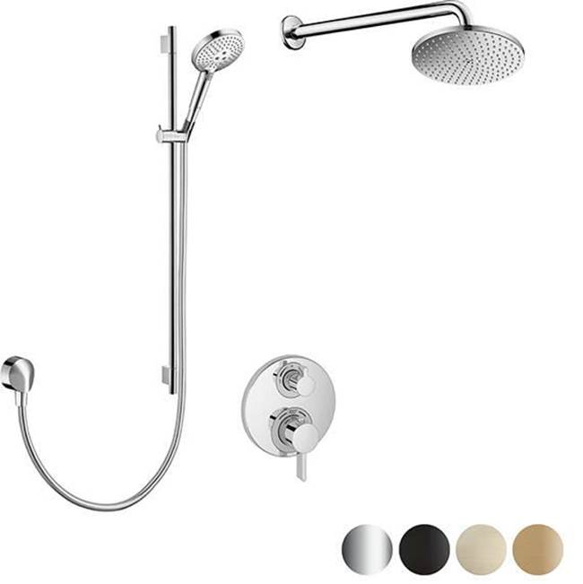 Hansgrohe Ecostat Round Raindance Thermostatic Shower Kit-related