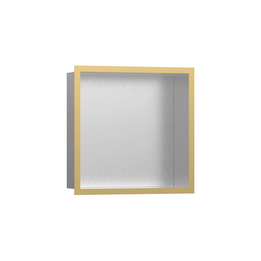 Wall Niche Brushed Stainless Steel With Design Frame 12''X 12-related