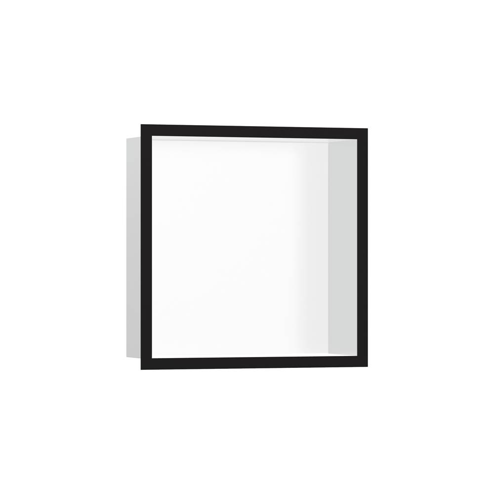 Wall Niche Matte White With Design Frame 12''X 12''X 4''-shop