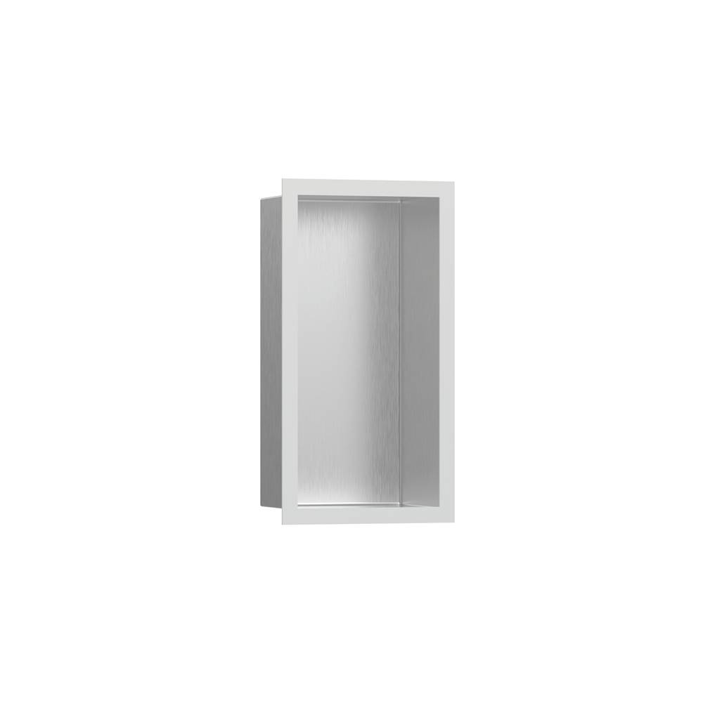 Wall Niche Brushed Stainless Steel With Design Frame 12''X 6''-related