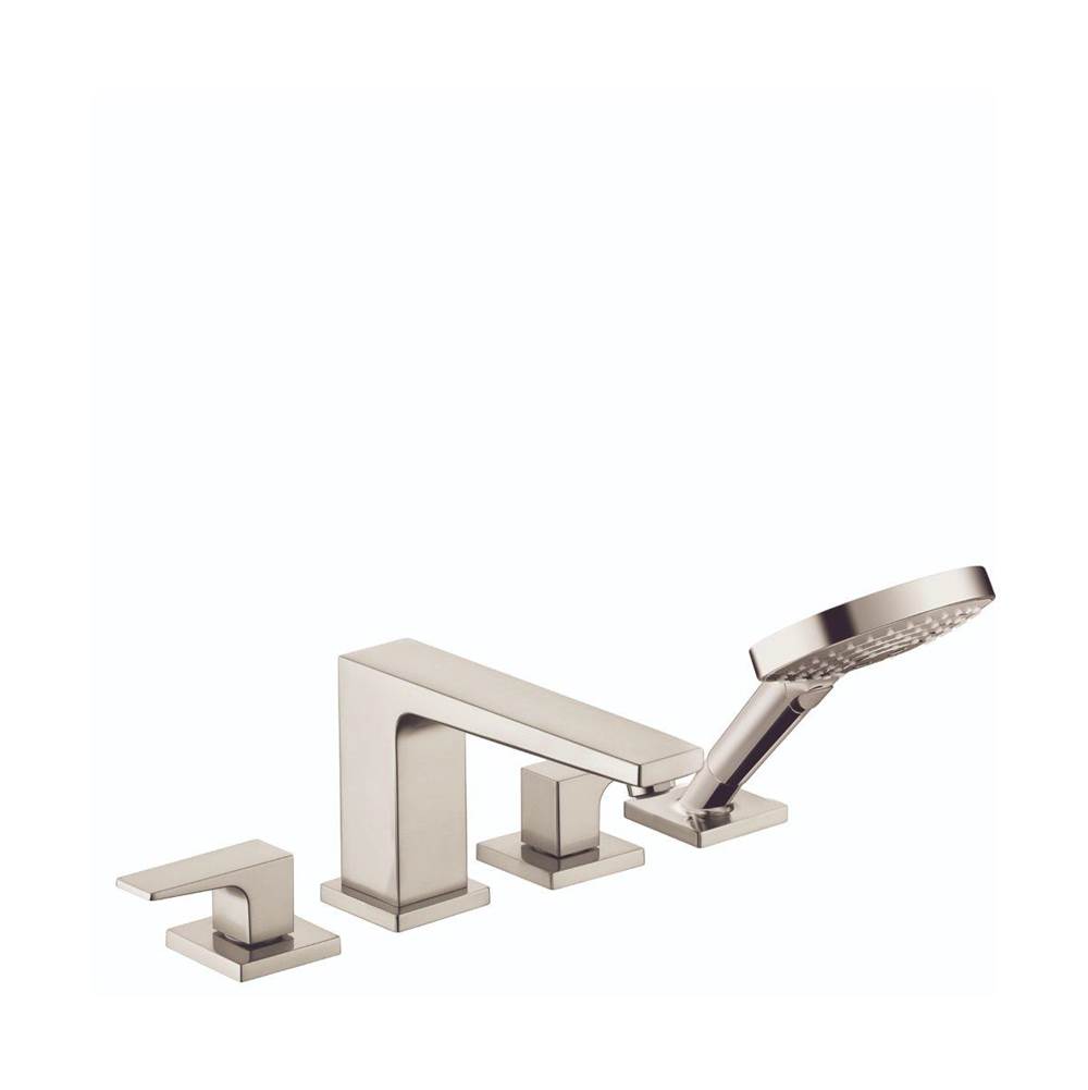 4-Hole Roman Tub Set Trim With Lever Handles And 1.75 Gpm Ha-shop