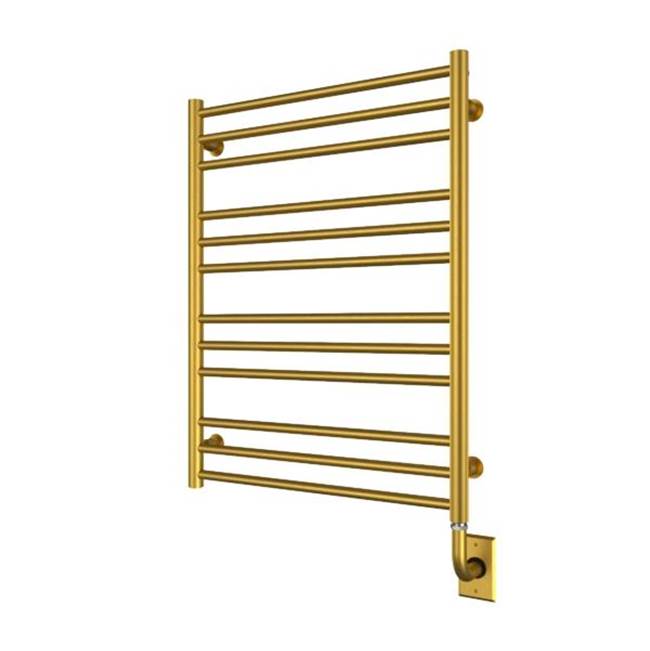 ICO Bath 23.5''x31'' Sorano Electric Hardwired Towel Warmer - PVD Brushed Gold-related