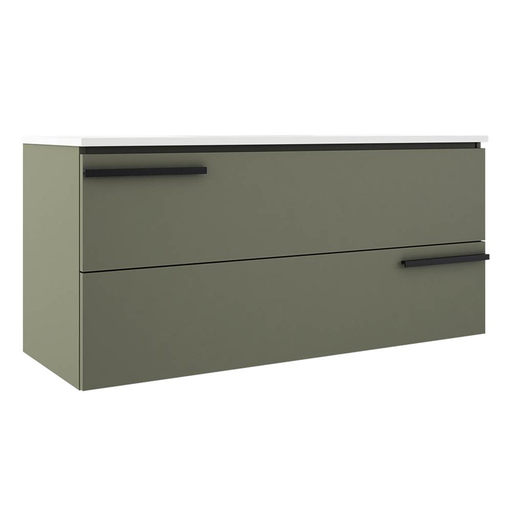 ICO Bath Accent 48'' Two Drawer Wall-Mounted Vanity - Sage Green-related