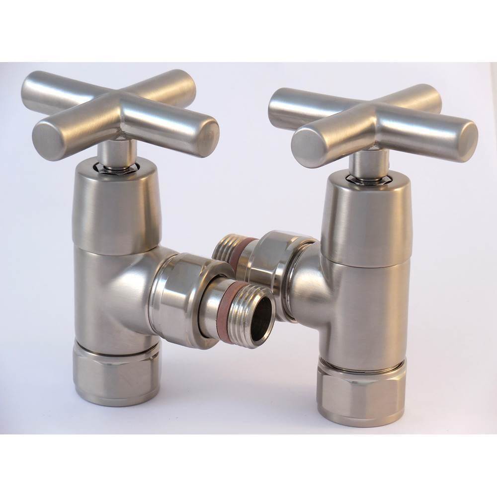 ICO Bath Traditional Valve Set - Brushed Nickel-related