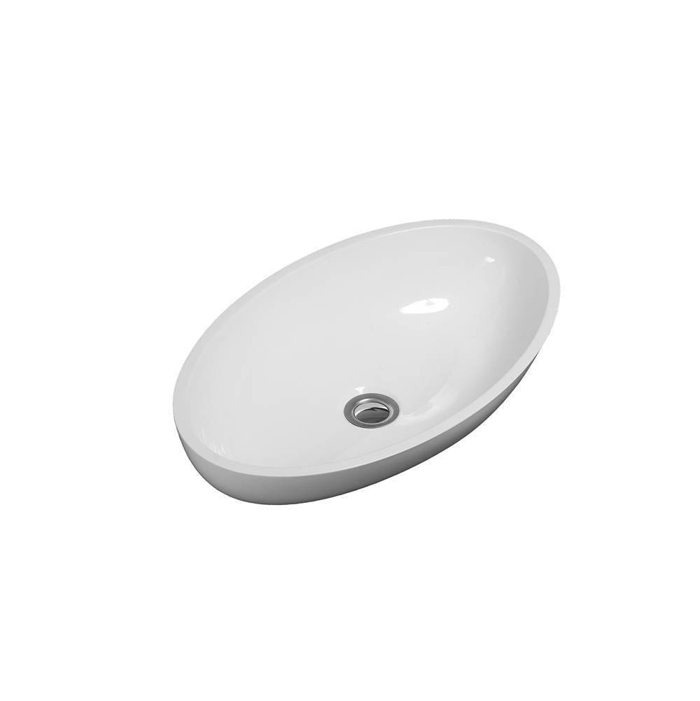 ICO Bath Puccini Vessel Sink - Gloss White-shop