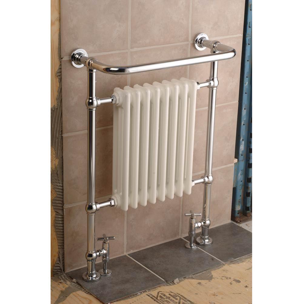 ICO Bath Flanders Hydronic Towel Warmer - Chrome-related