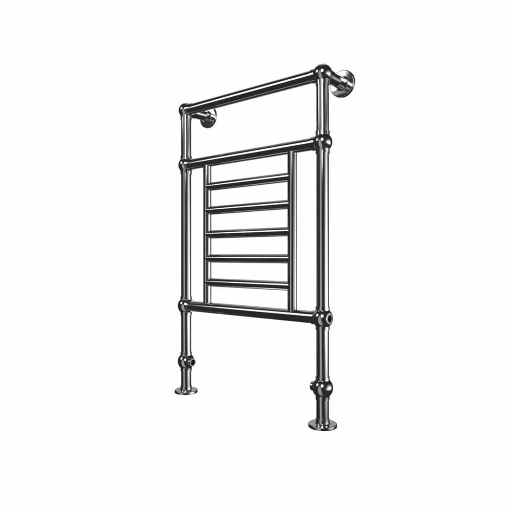 ICO Bath Thames Hydronic Floor Standing Towel Warmer - Chrome-related